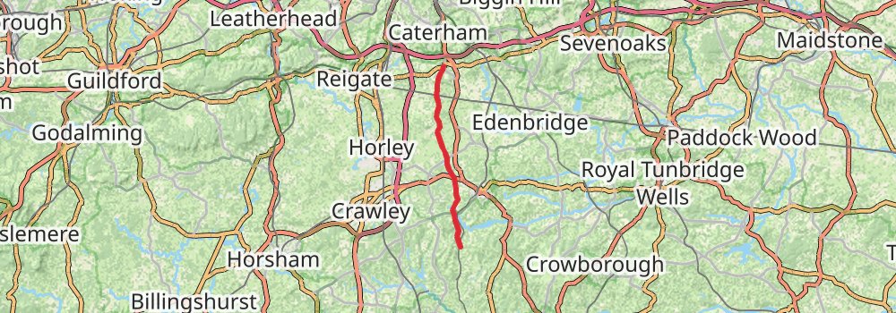 Greenwich Meridian Trail stage 3 Map