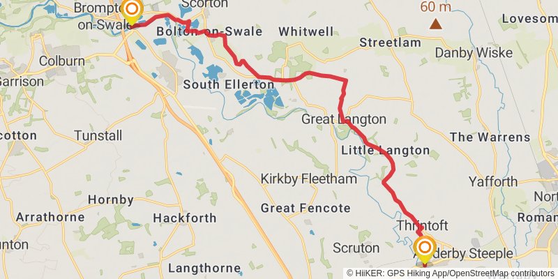 Swale Way stage 3 Map
