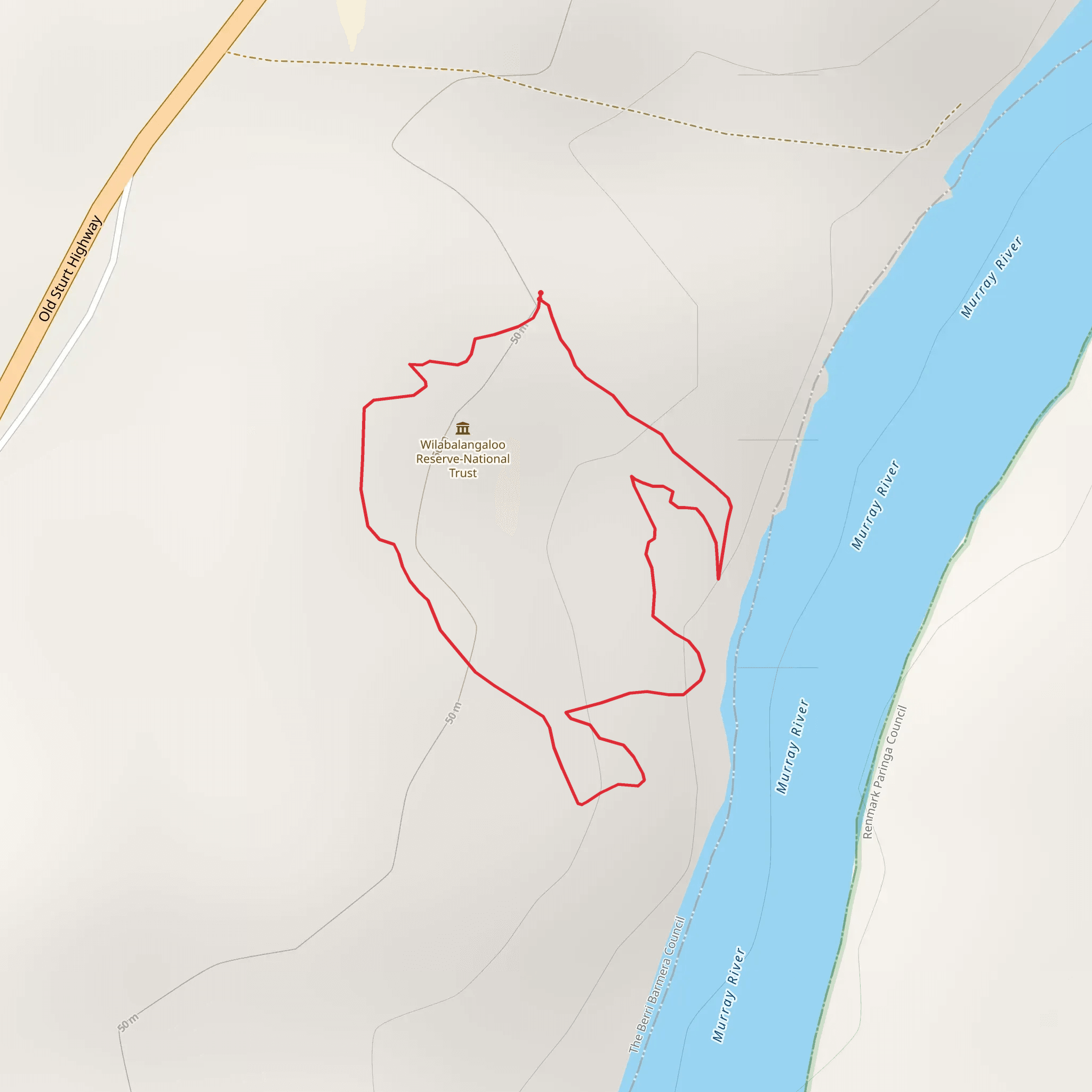 Mallee Circuit mobile static map