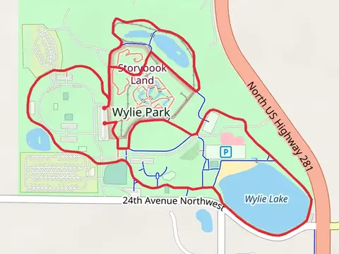 Wylie Lake and Wylie Park Loop