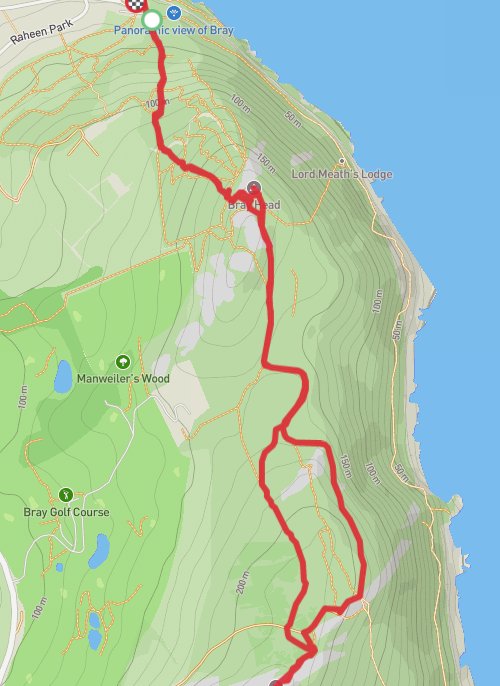 Bray cross & Hill mobile static map