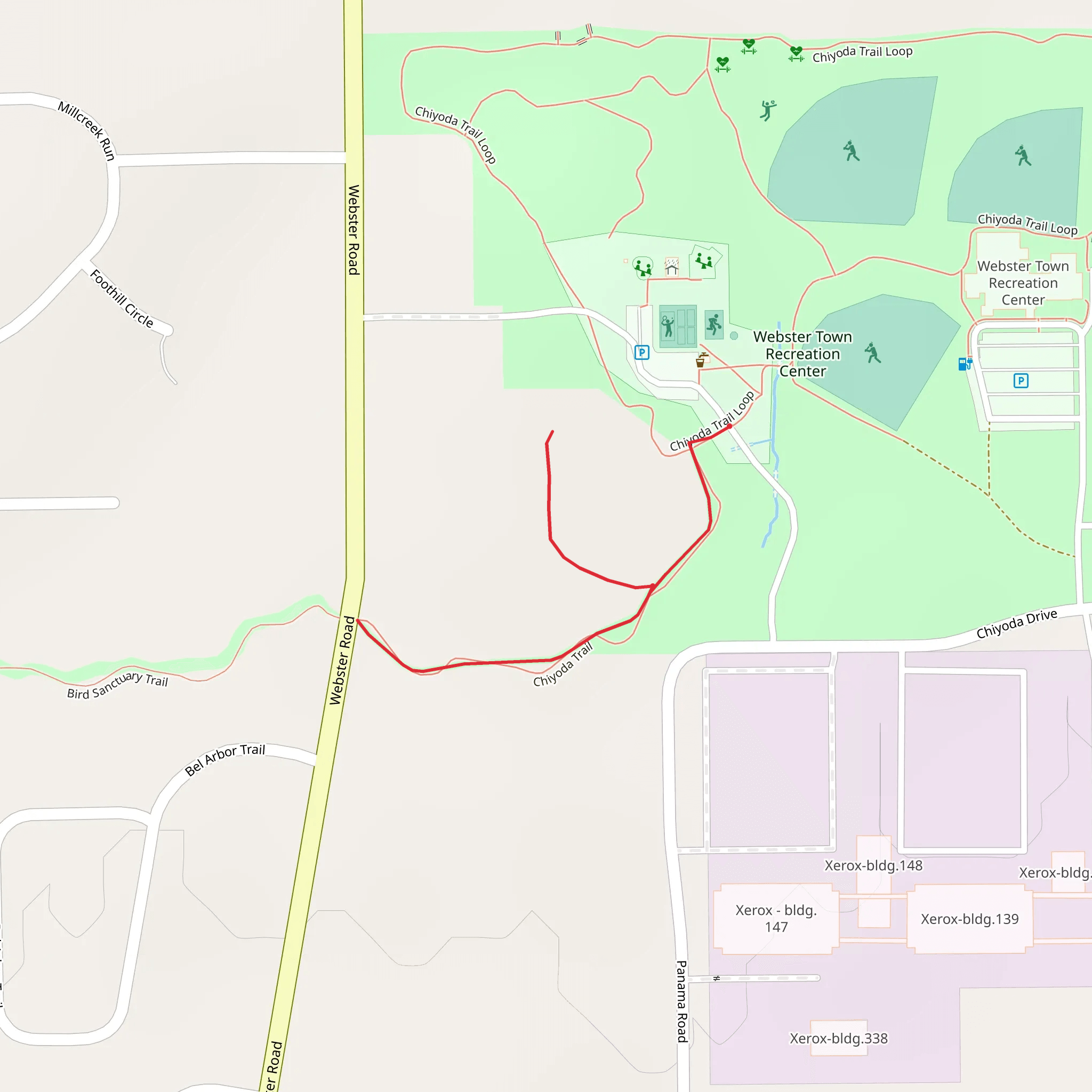 Chiyoda Trail mobile static map
