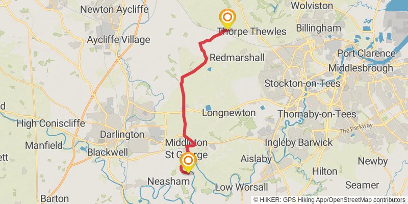 Durham Loop stage 5 Map