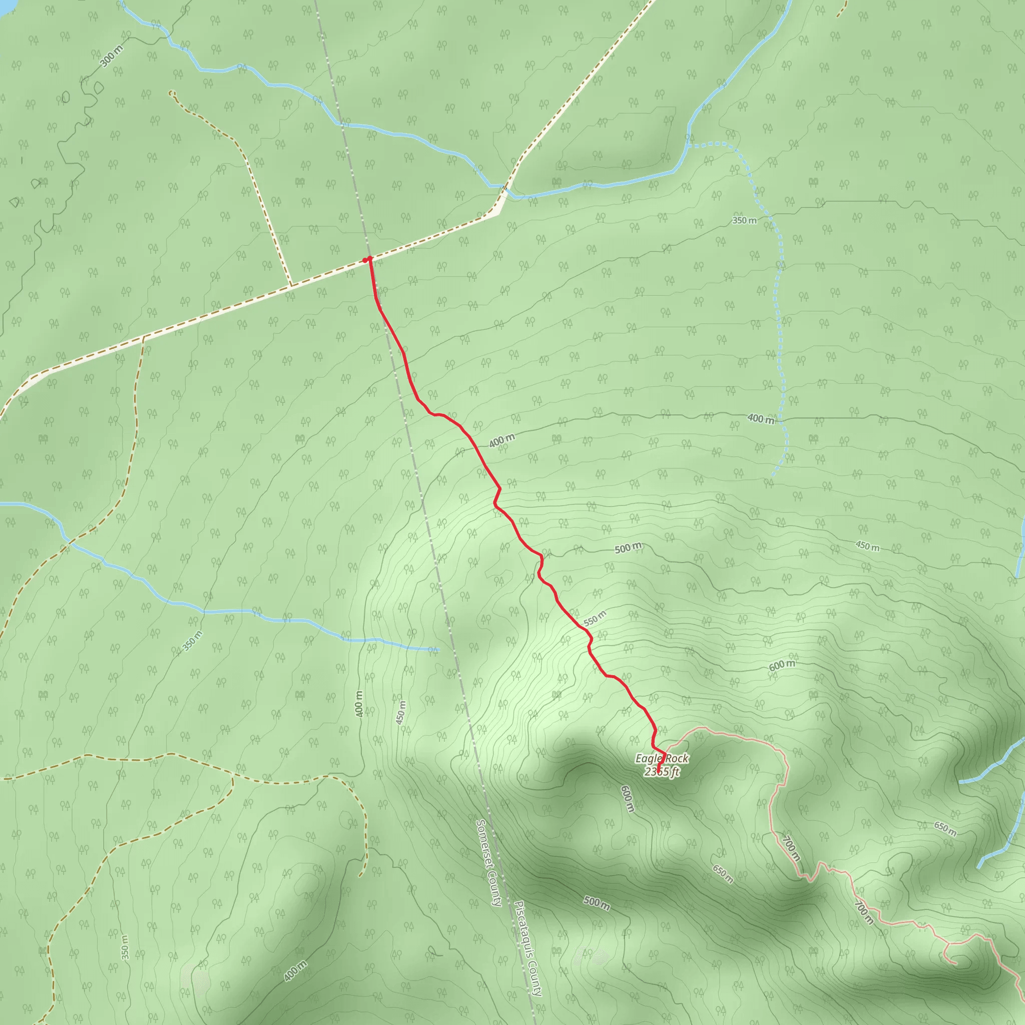 Eagle Rock Trail mobile static map