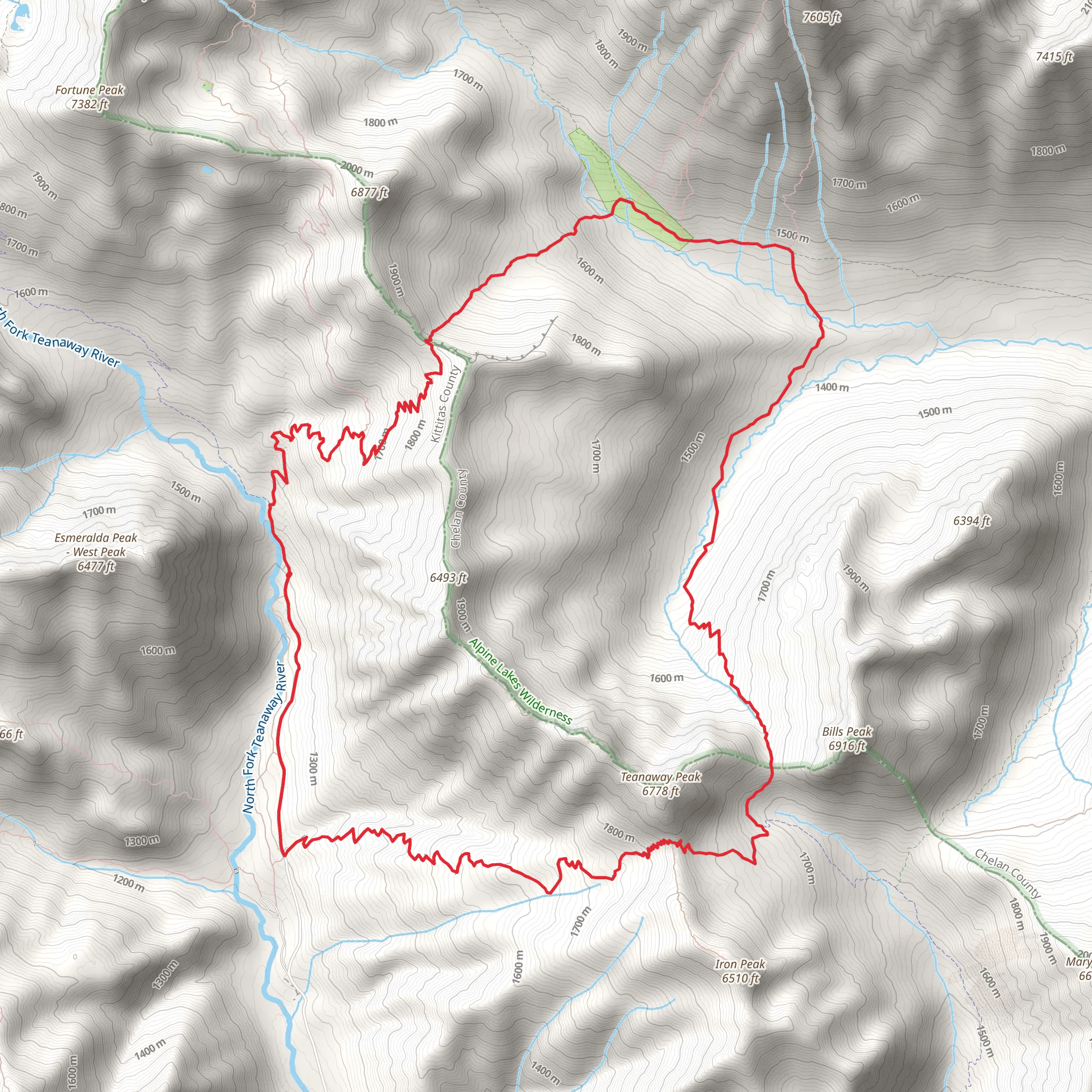 Ingalls Way Trail and Beverly Turnpike Trail mobile static map