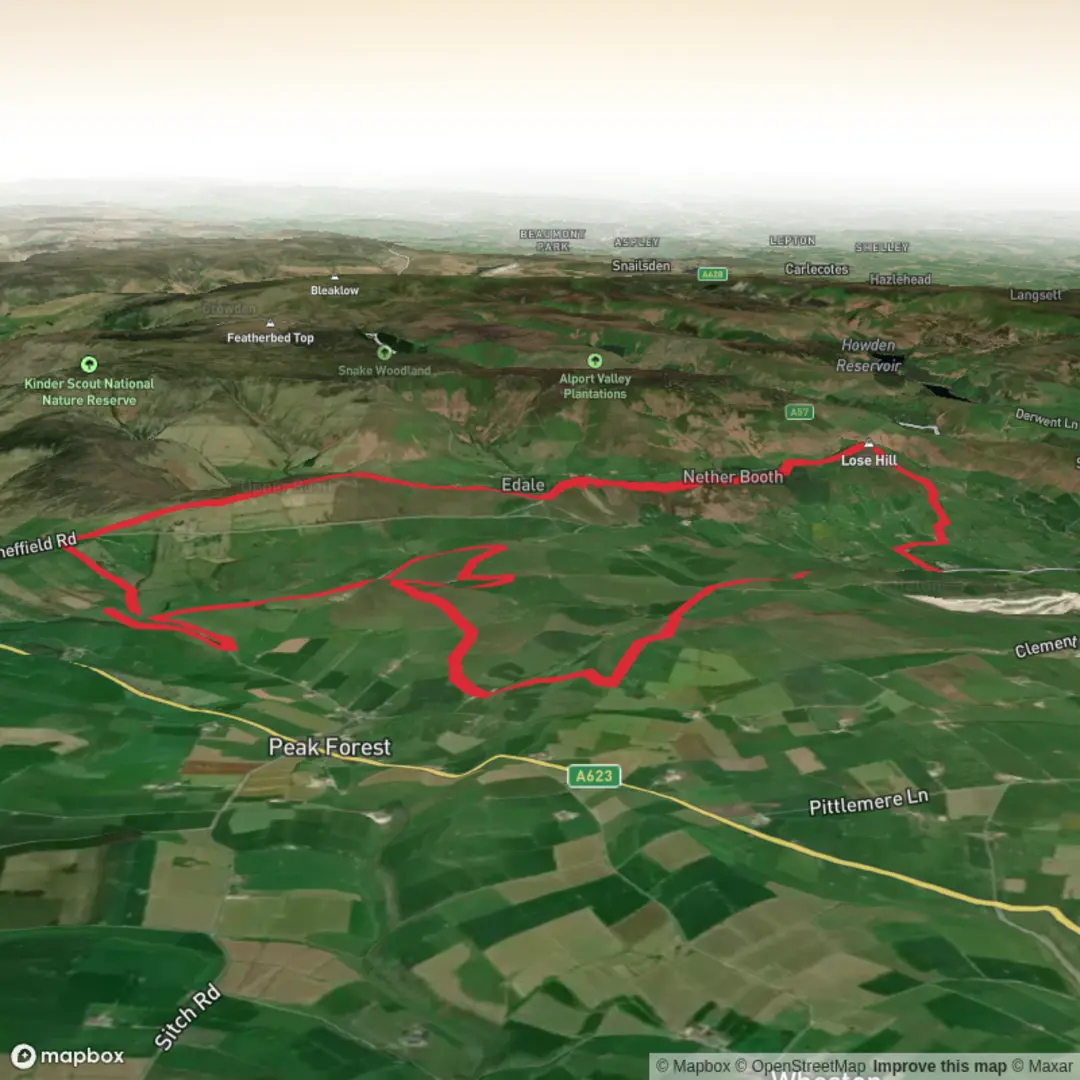 An image depicting the trail Hike from Castleton via Gautries Hill and its surrounding area.