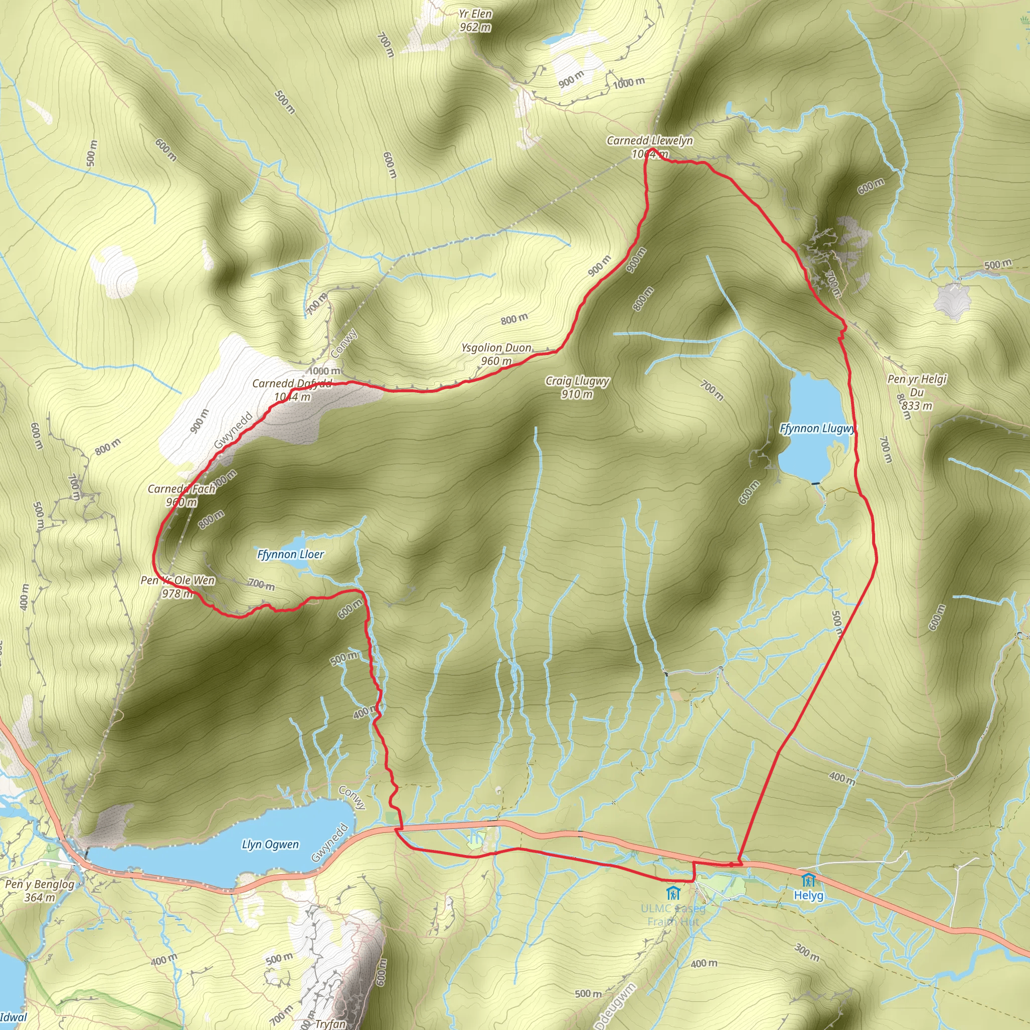 Carneddu circ mobile static map