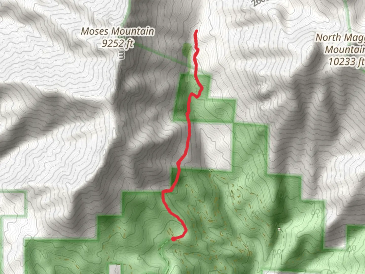 An image depicting the trail Walk along North Fork Middle Fork Tule River and its surrounding area.