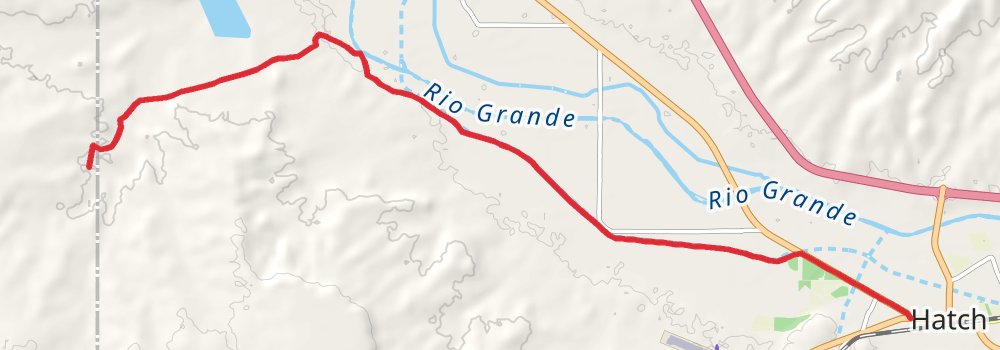 American Perimeter Trail - Southwest Primary stage 66 Map