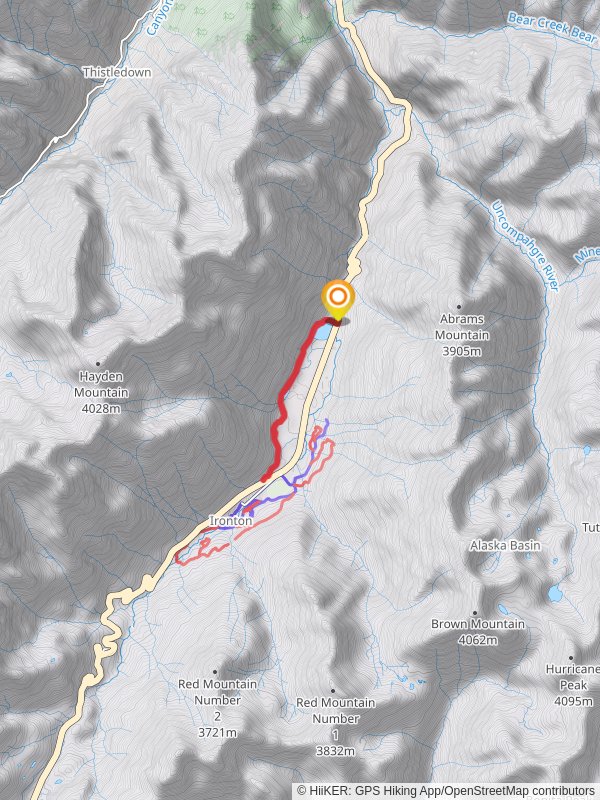 Crystal Lake and Mears Trail
