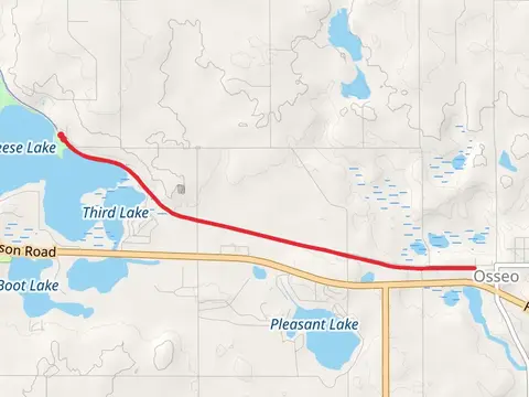 Baw Beese Trail from Baw Beese Lake