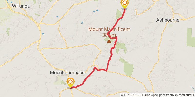 Heysen Trail stage 8 Map