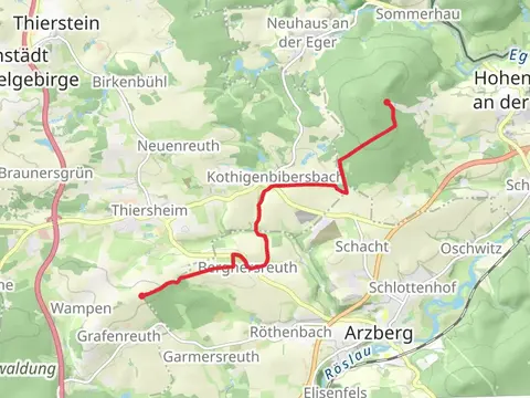 Steinberg to Weidenhofer Forst Walk