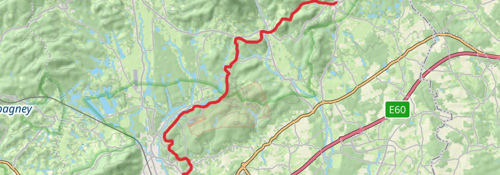 Camino Strasbourg-Saint Jean Pied de Port via Vézelay stage 11 Map