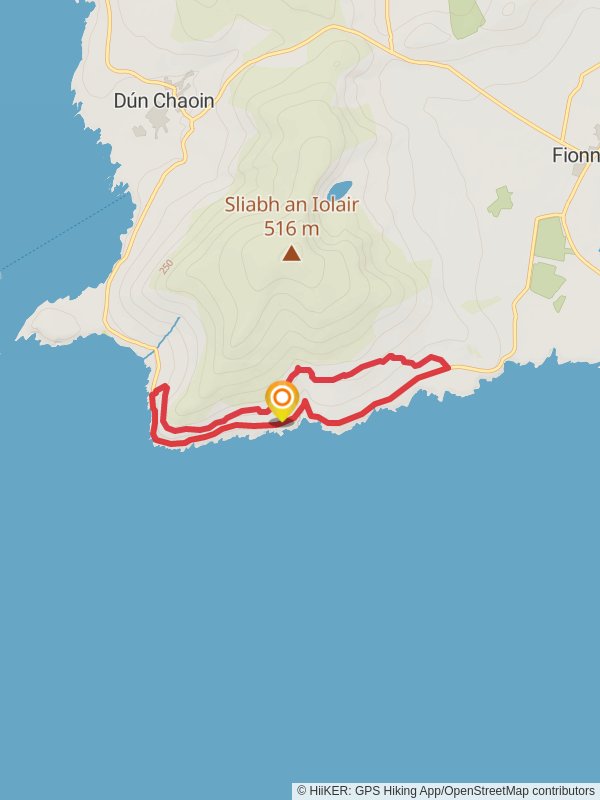 Slea Head Loop mobile static map