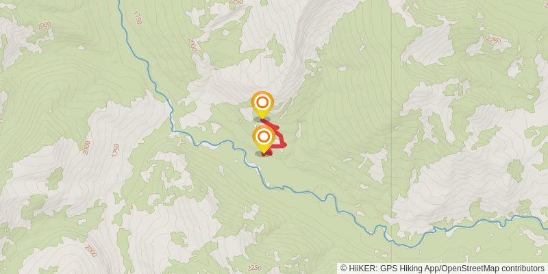 Prairie Reef Lookout via CDT stage 2 Map