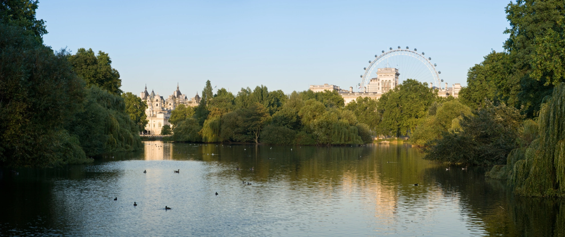 An image depicting the trail St James's Park and its surrounding area.