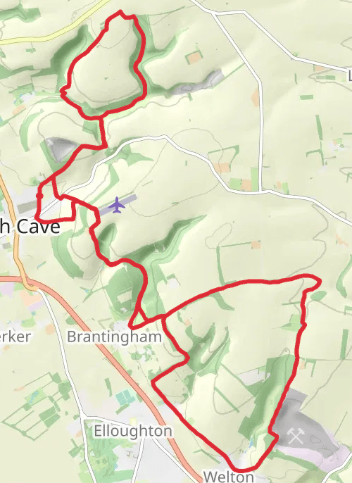 Sth Cave - Welton - Drewton Est - Sth Cave mobile static map