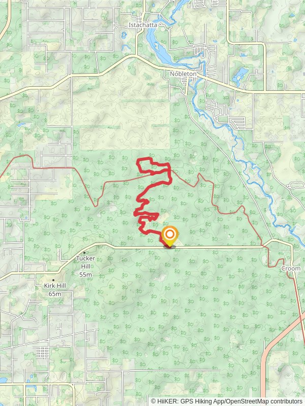 Sugar Mountain Loop via North Yellow mobile static map
