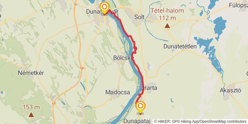 Sultans Trail stage 26 Map