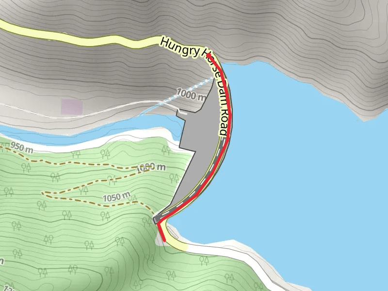 Hungry Horse Reservoir and South Fork Flathead River Walk