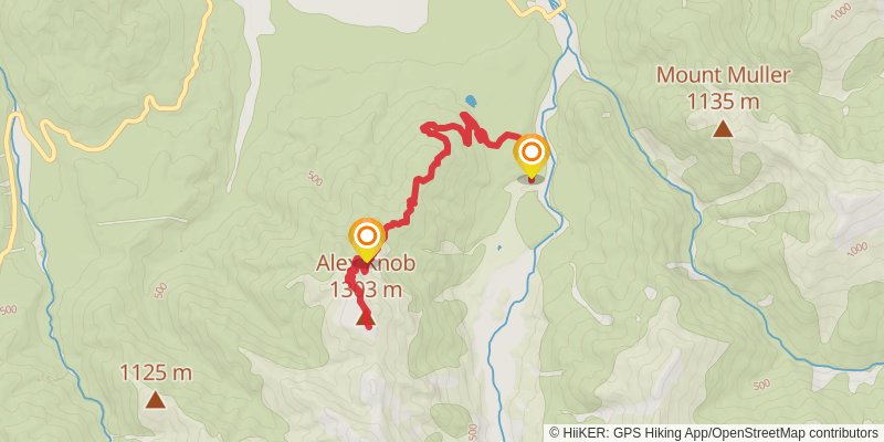 Alex Knob Track stage 2 Map