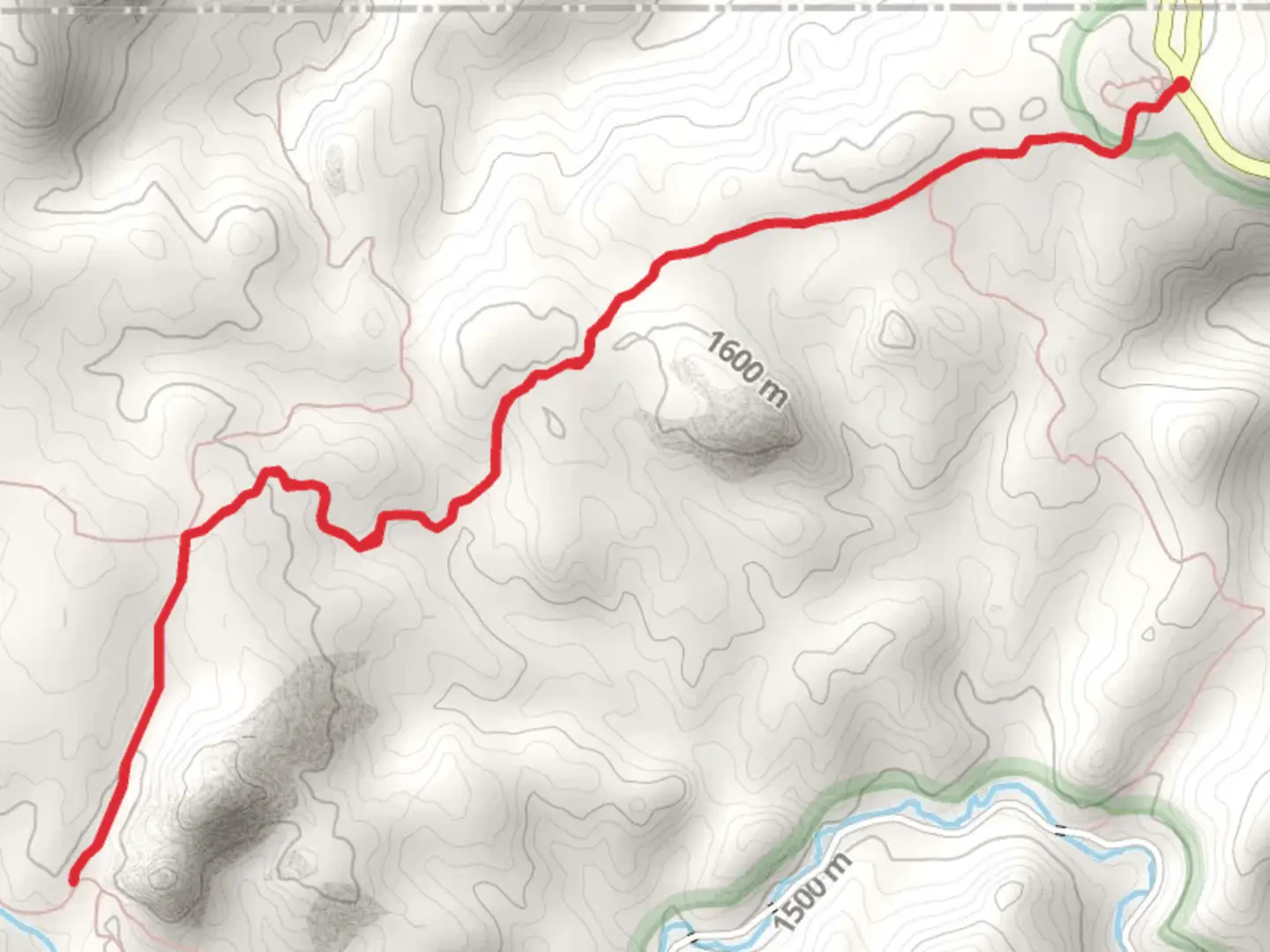 An image depicting the trail Centennial Bypass 89b Trail and its surrounding area.