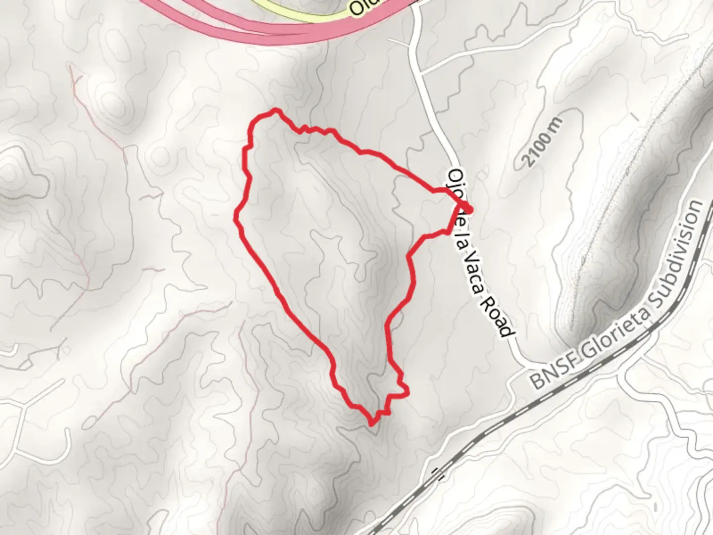 An image depicting the trail T301 and T303 Loop and its surrounding area.