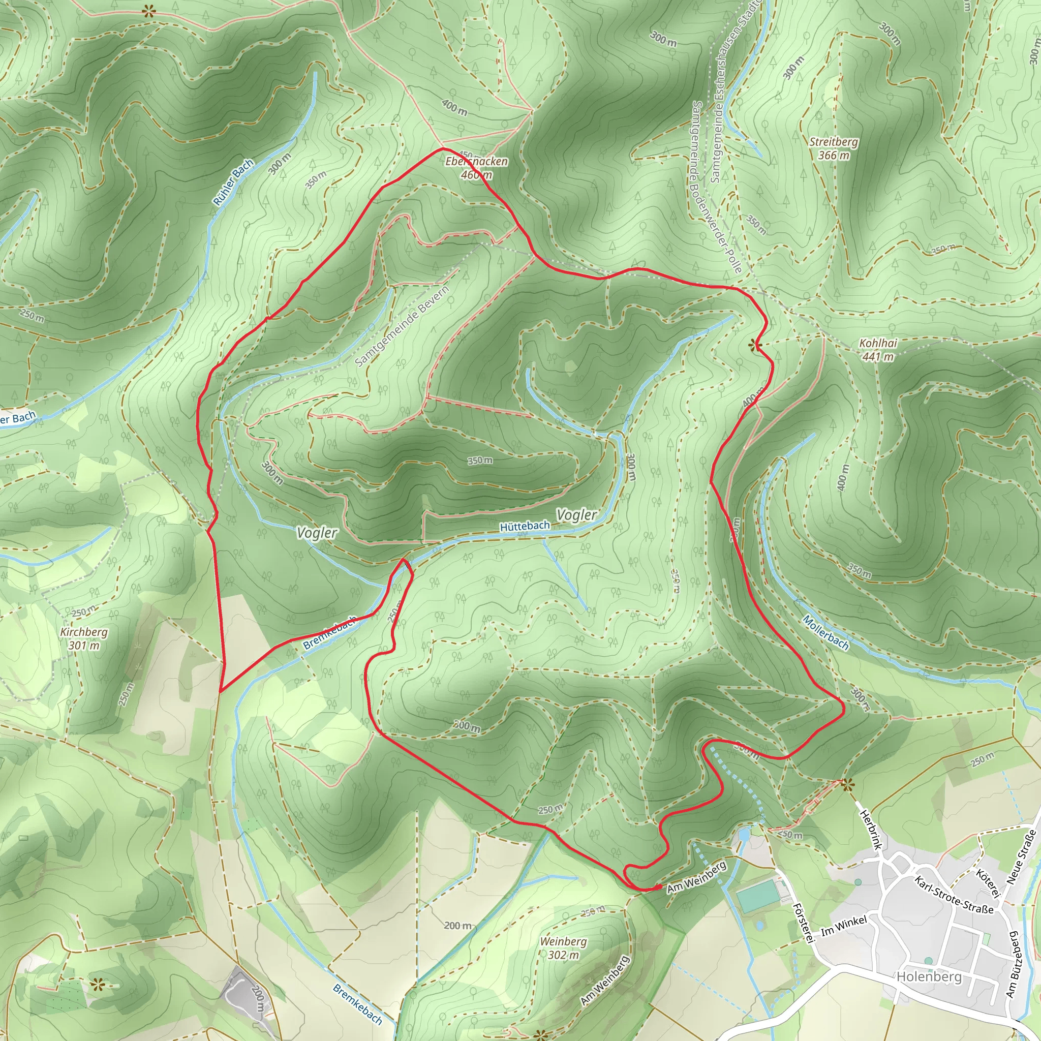 Ho 2 Loop mobile static map