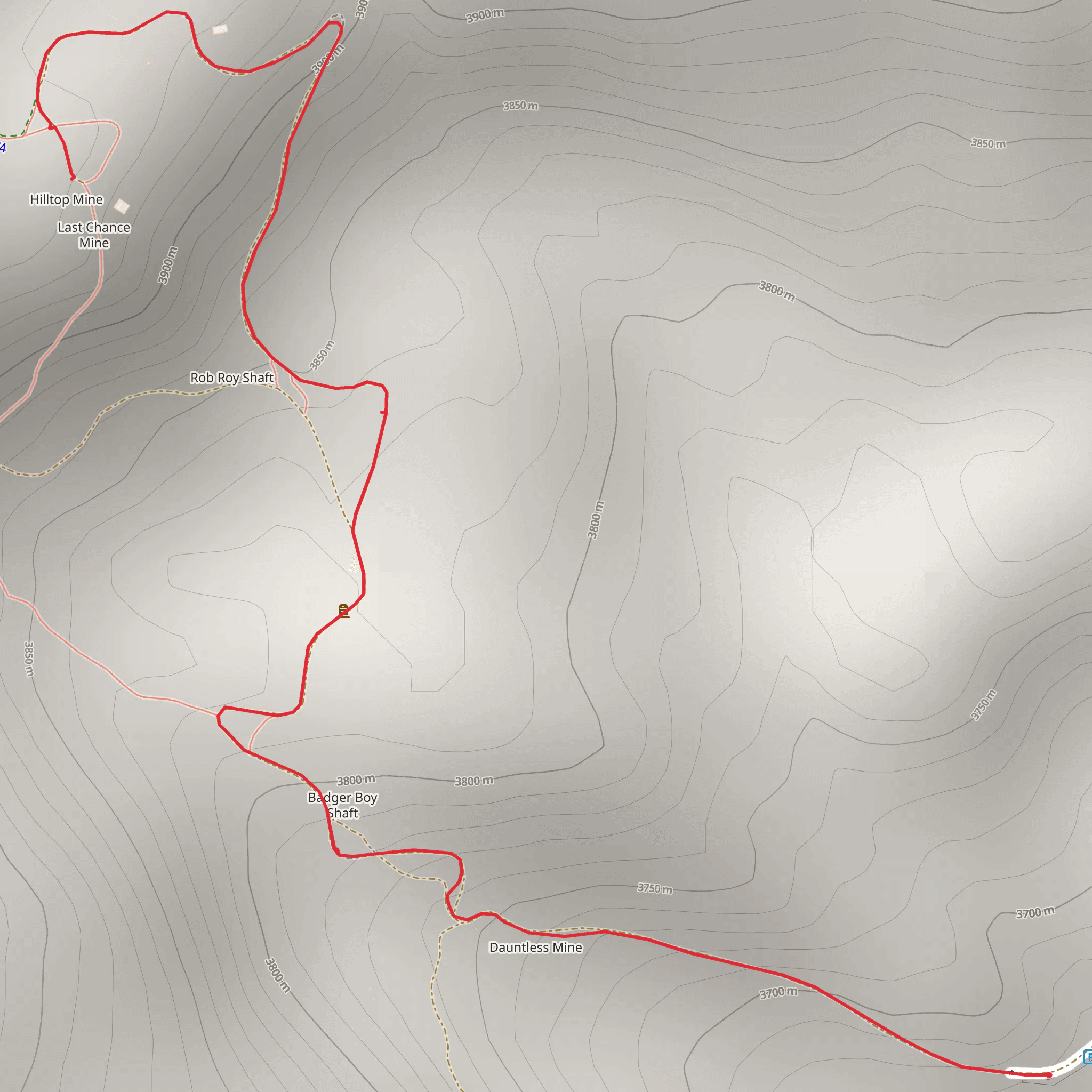 Four Mile Creek Road mobile static map