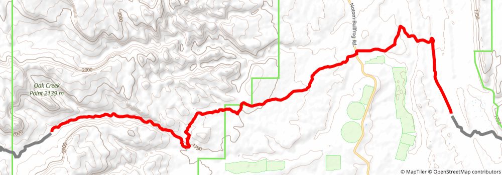 American Discovery Trail South Route stage 310 Map