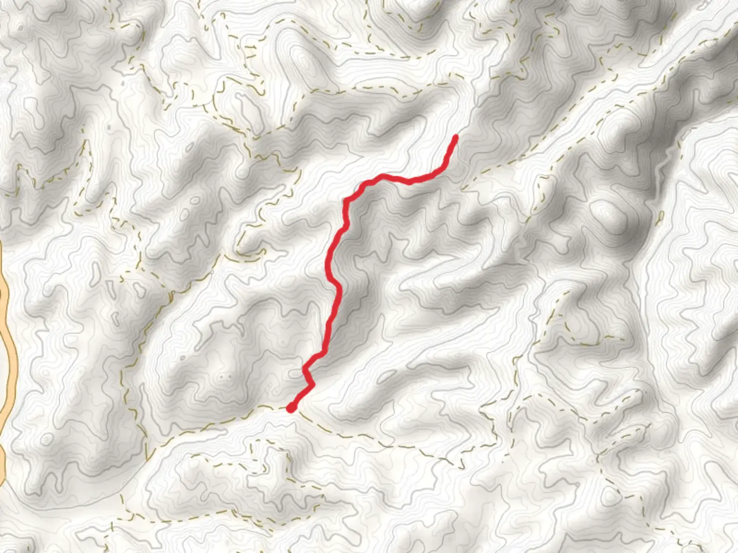 An image depicting the trail Dobbins Gulch Trail and its surrounding area.