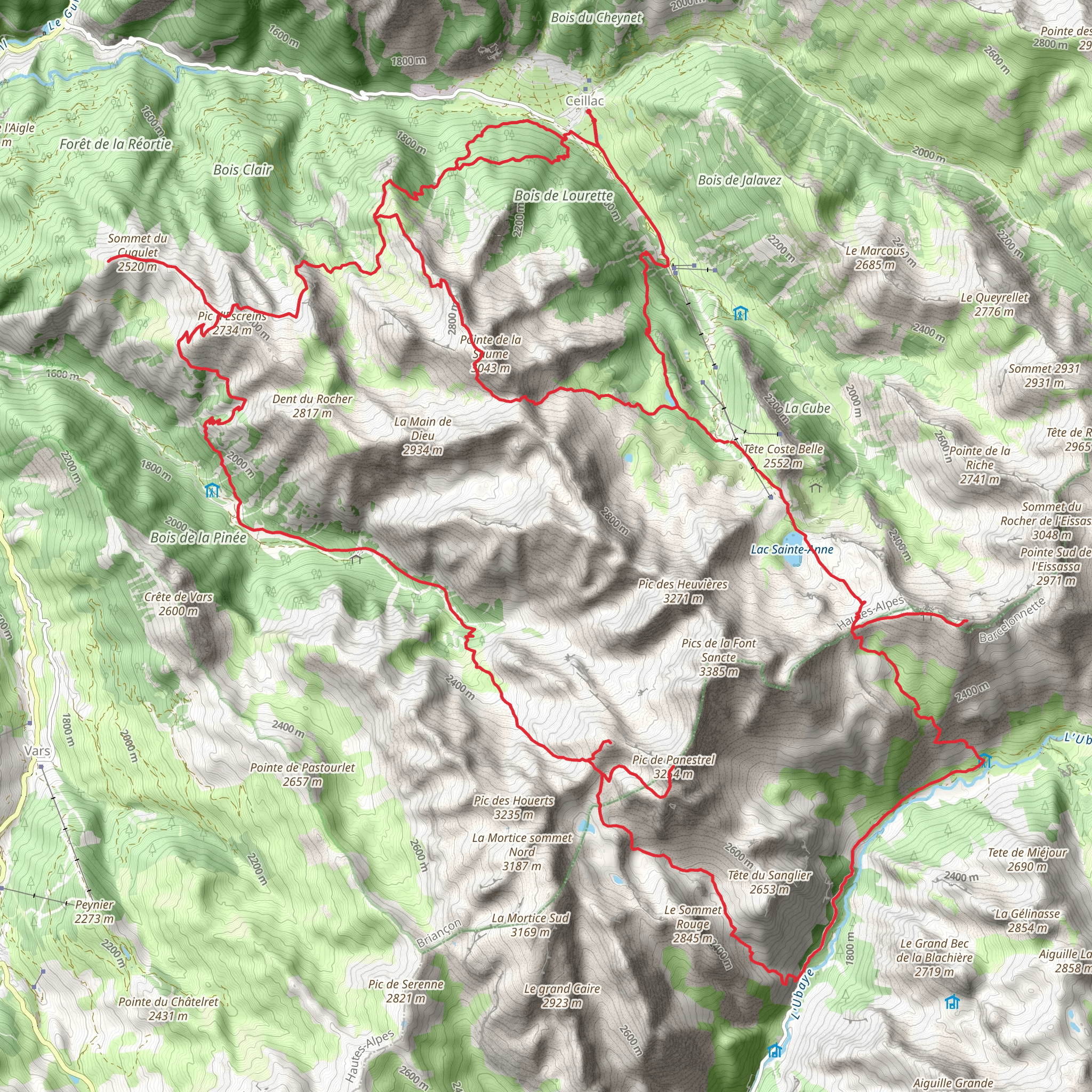 Tour De A Font Sancte mobile static map