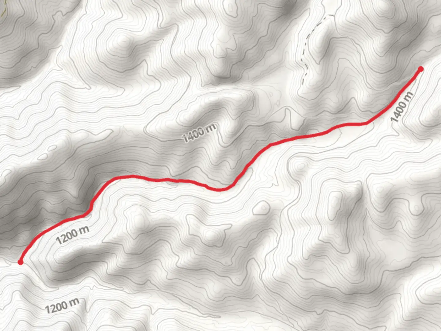 An image depicting the trail Mid Beaver Creek Trail and its surrounding area.