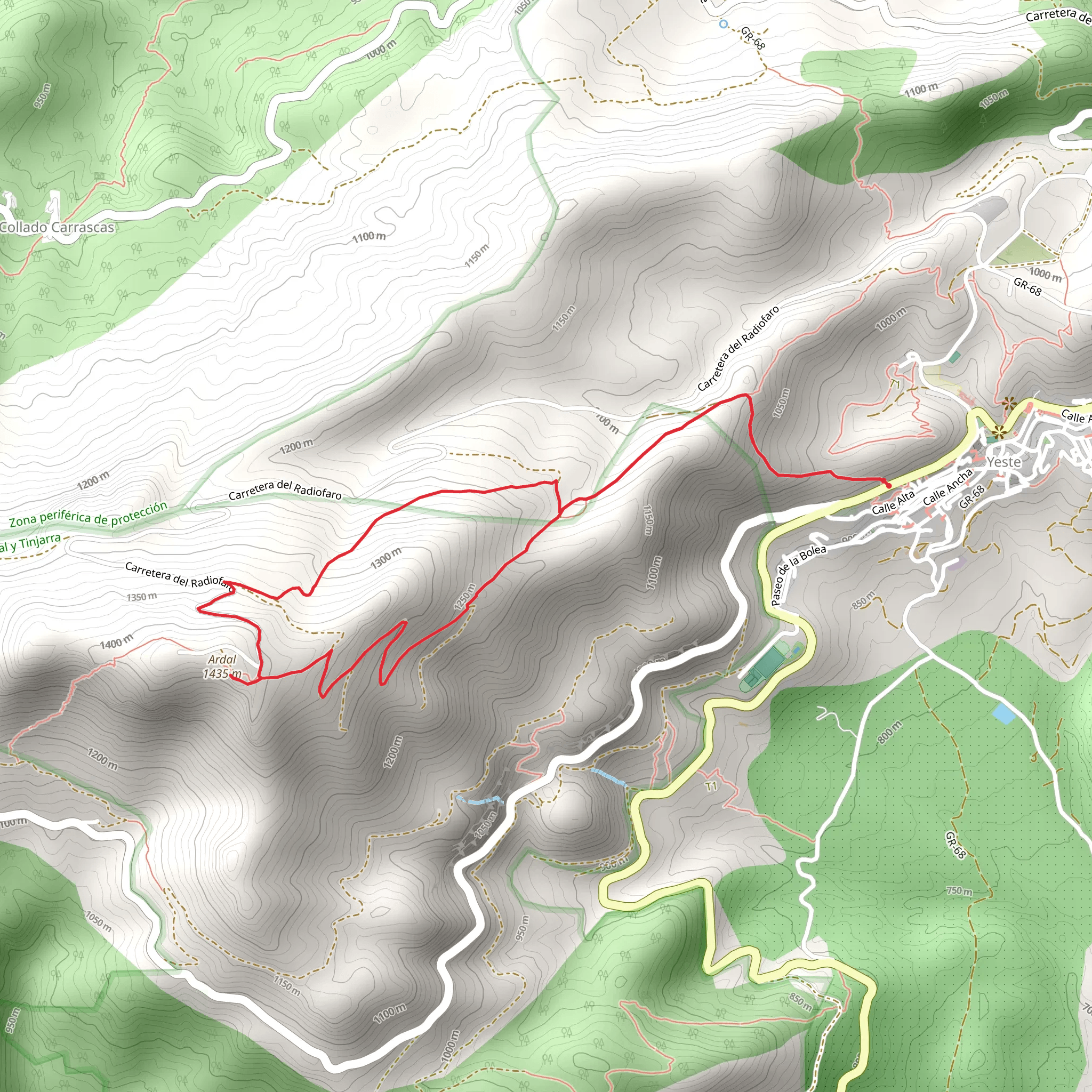 Ardal Micro-Reserve Circular mobile static map