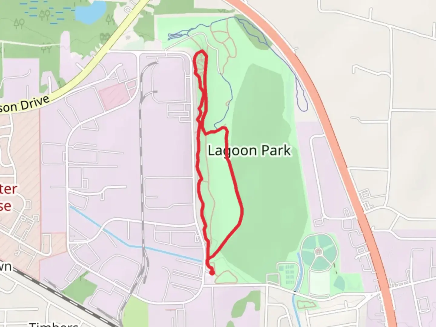 An image depicting the trail Creek and Cross Country Loop Trail and its surrounding area.