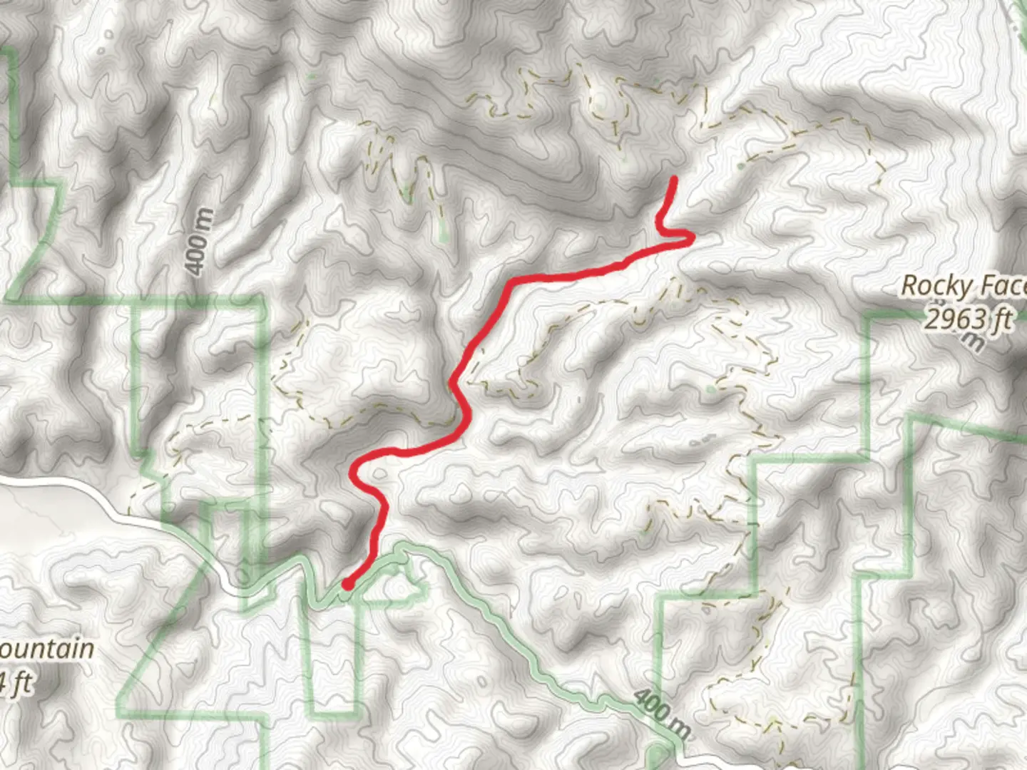 An image depicting the trail Emery Creek Trail and its surrounding area.