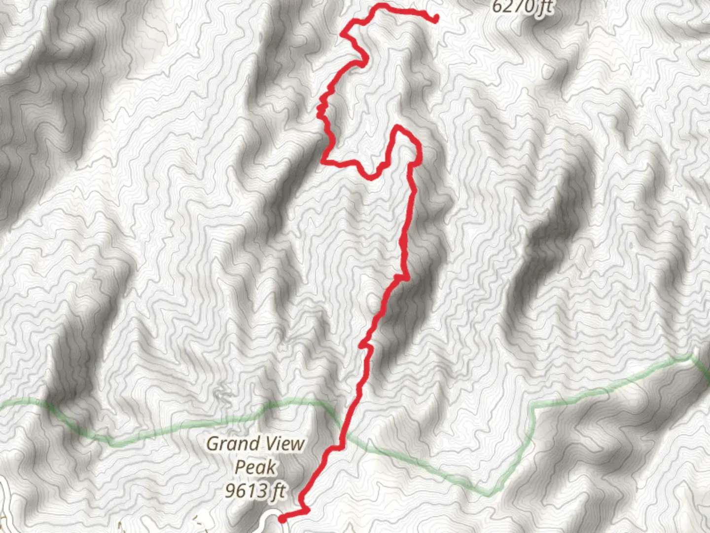 An image depicting the trail West Swift Trail - North and its surrounding area.