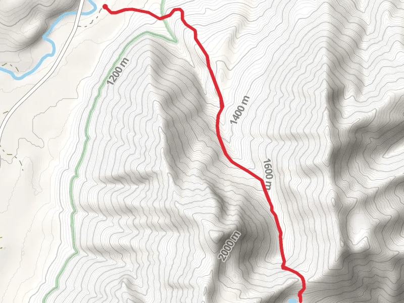 Richmond Lake via Richmond Mine Trail