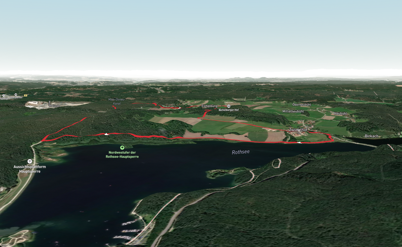 Rothsee via Fischlehrpfad and Seebuehler Rundweg