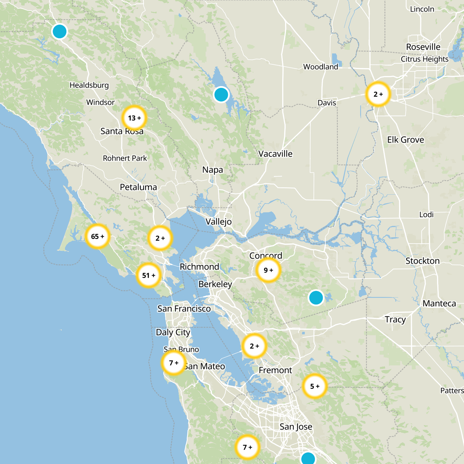 Solano County Static Map