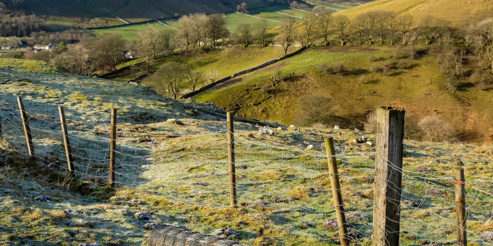 An image depicting the trail Great Whernside from Kettlewell and its surrounding area.