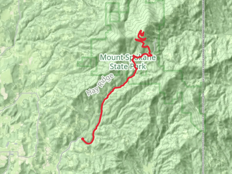 Mount Spokane and Dedman Creek Walk