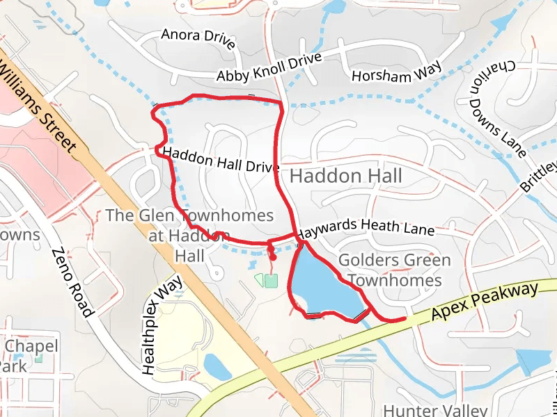 Haddon Hall Greenway Loop