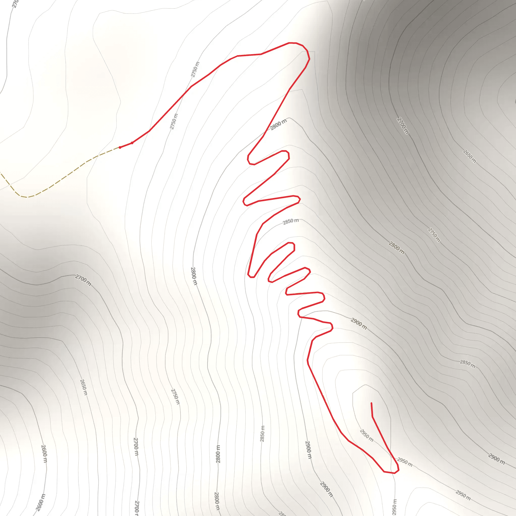 Highland Lookout Tower Walk mobile static map