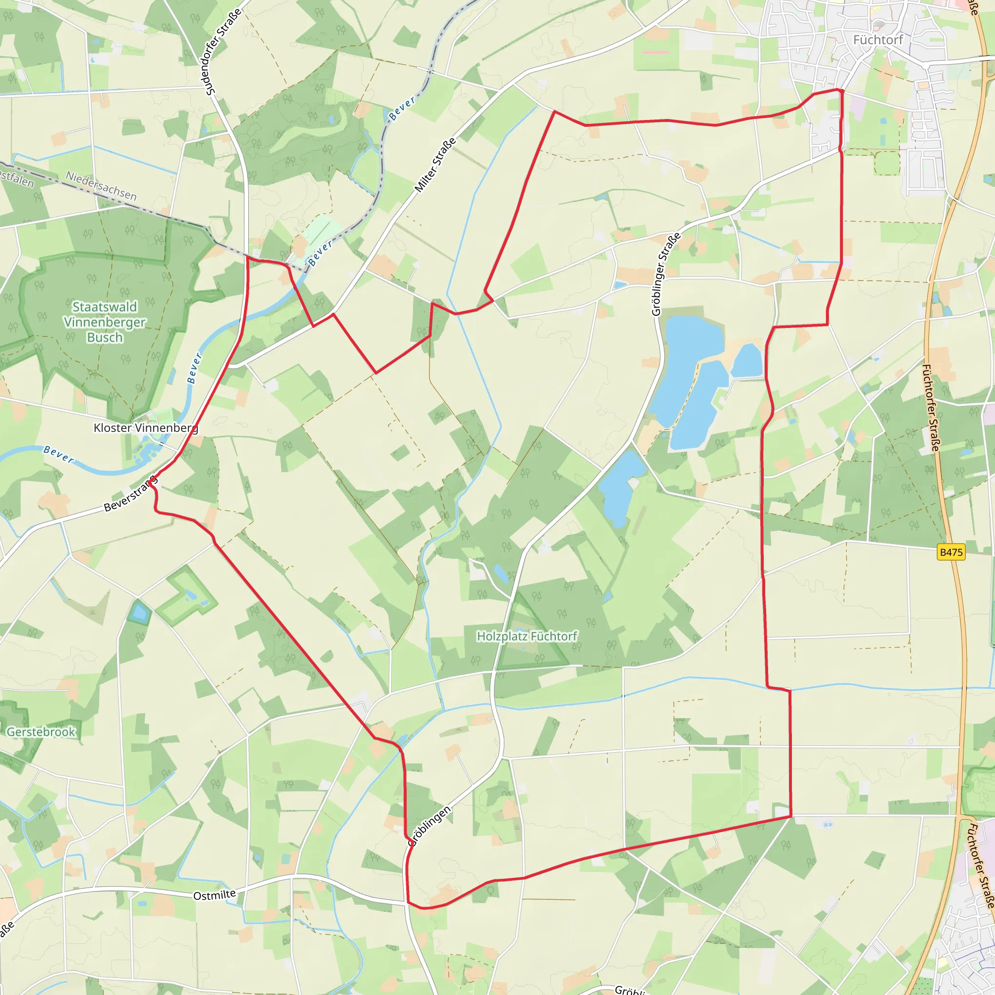 Fuchtorf Loop mobile static map