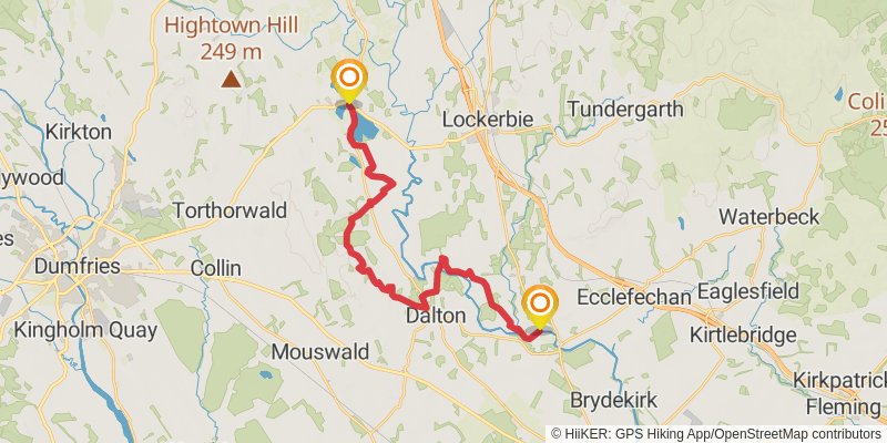 Annandale Way stage 4 Map