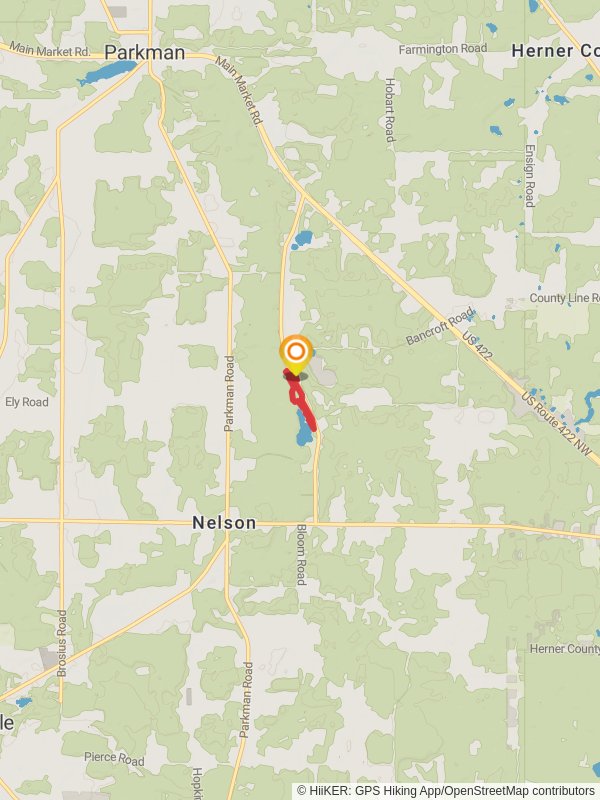 Nelson-Kennedy Ledges State Park Loop