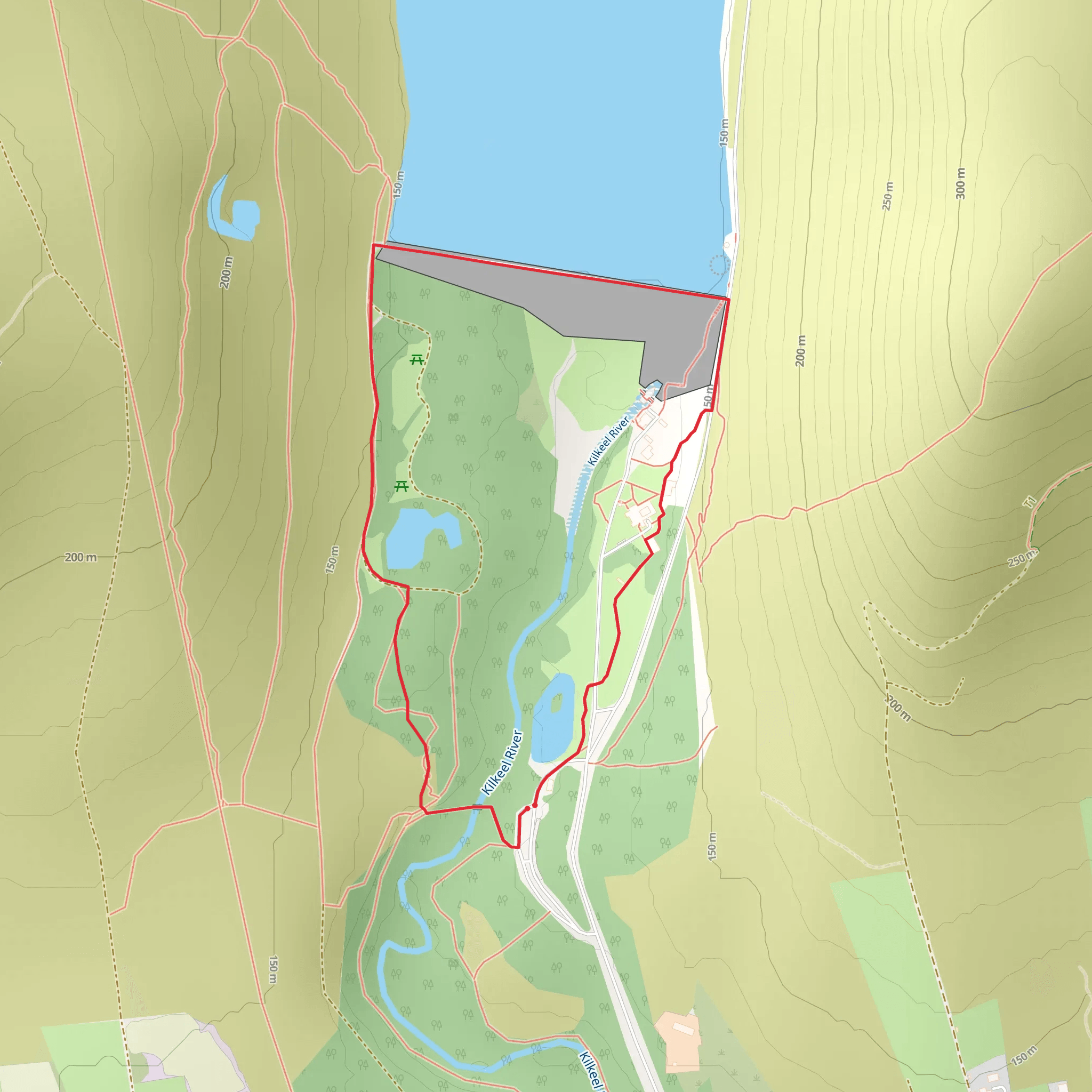 Silent Valley Heritage Trail mobile static map