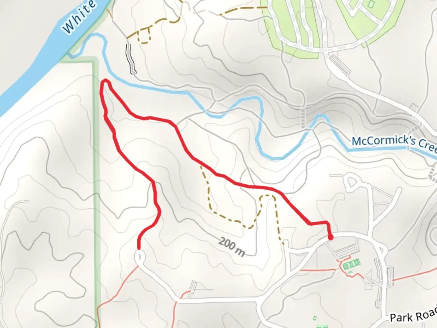 An image depicting the trail Trail 2 and its surrounding area.
